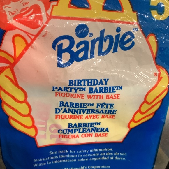 Vintage 1999 McDonald’s Happy Meal, “Birthday Party Barbie” #5 - Picture 11 of 12